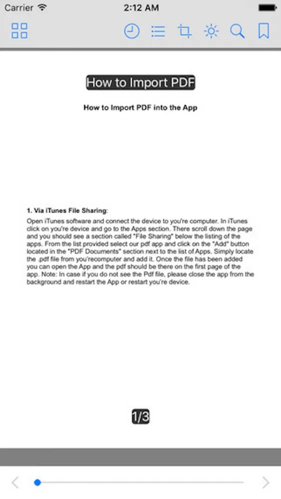 PDF File Viewer and Reader - Read and Edit your PDF Documents Screenshots