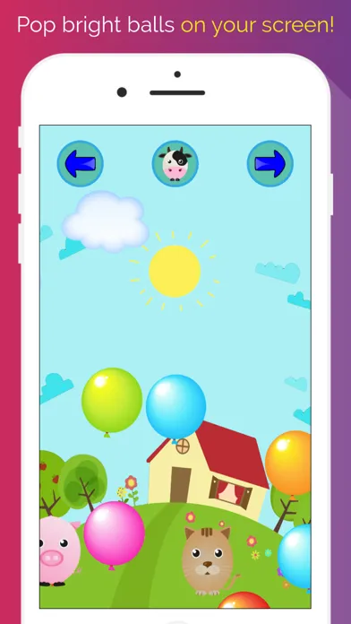 Pop Balloons with Animals应用截图