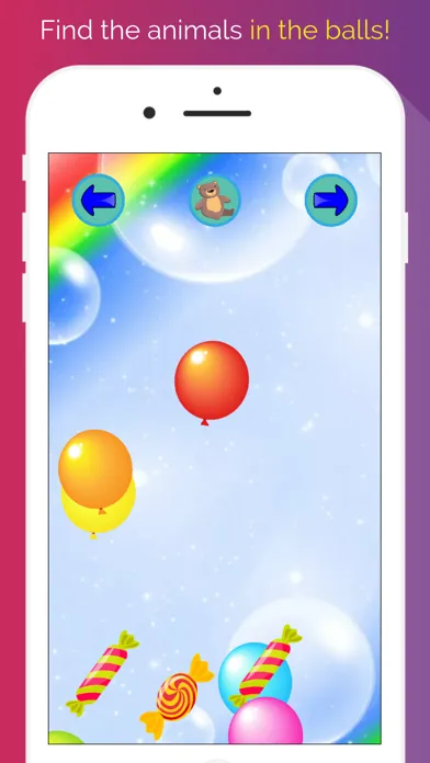 Pop Balloons with Animals应用截图