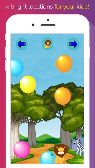 Pop Balloons with Animals应用截图