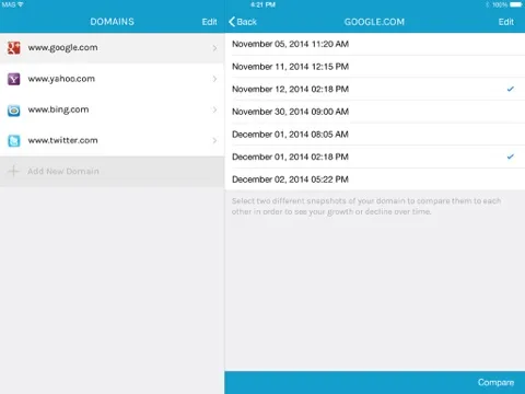 Capturas de pantalla de iSEO - SEO Audit Tool iPad 