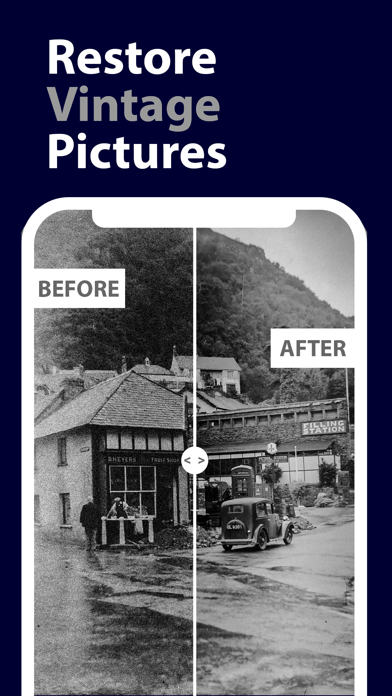 Capturas de tela do Photo Enhancer AI
