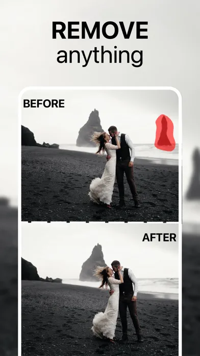 Ảnh chụp màn hình của Retouch Pro: Object Removal