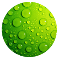 Theme Green Drops