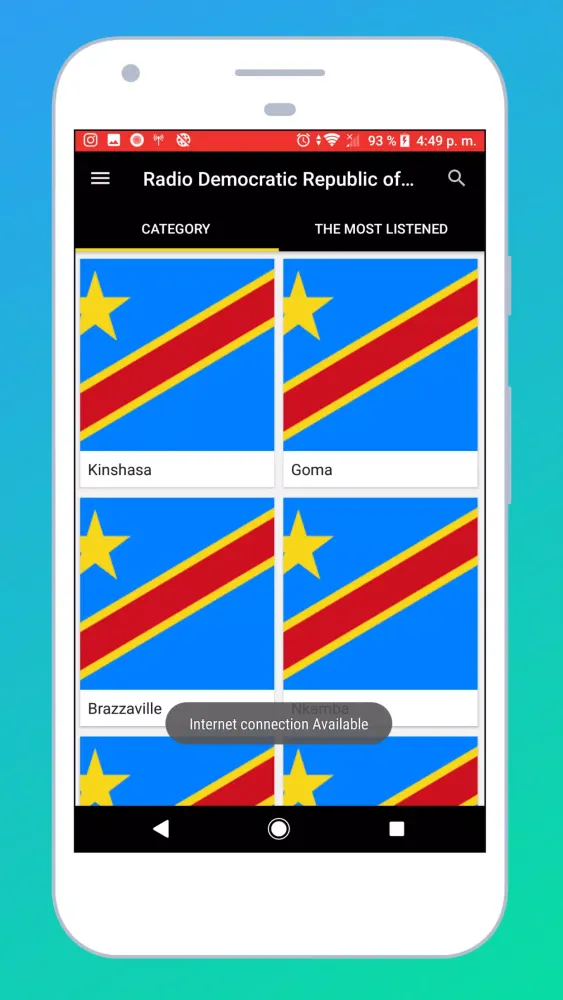 Radio Democratic Congo Online 스크린샷