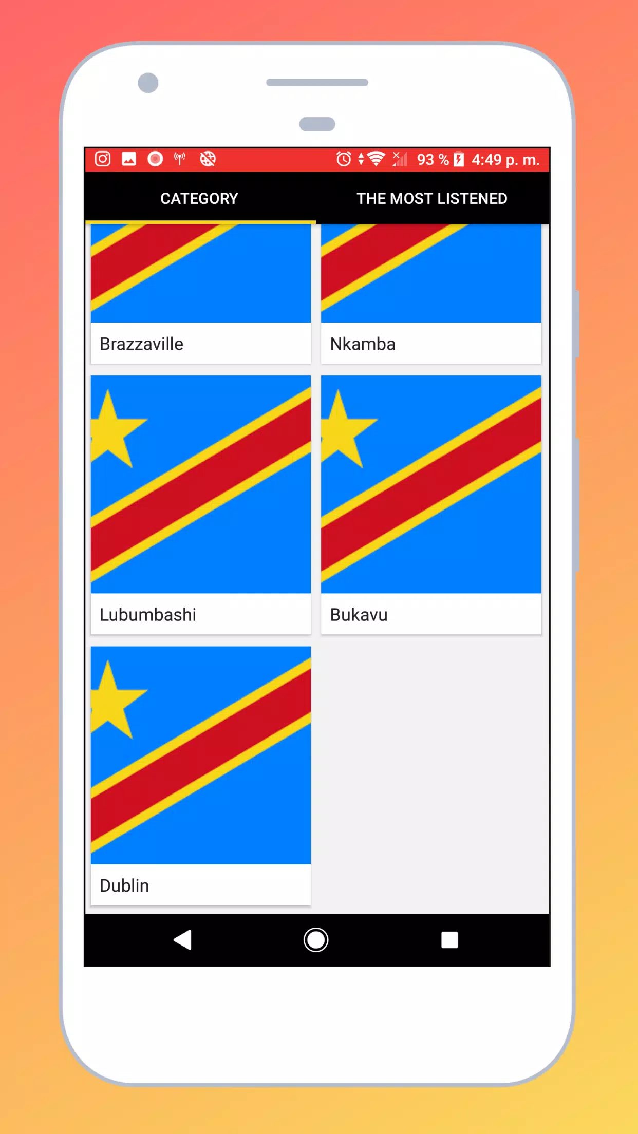 Radio Democratic Congo Online Screenshots