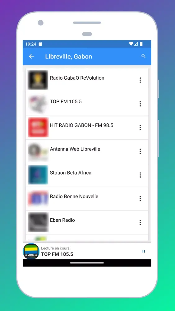 Radio Gabon + Radio Gabon FM應用截圖