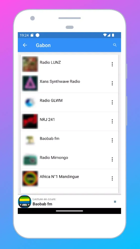 Radio Gabon + Radio Gabon FM應用截圖