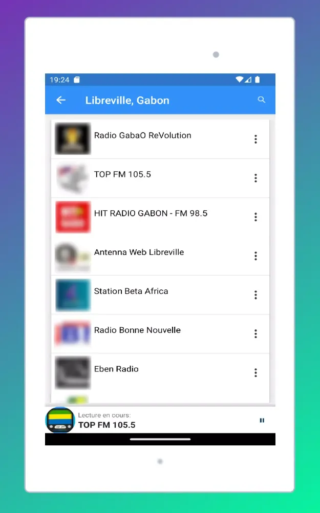 Radio Gabon + Radio Gabon FM應用截圖