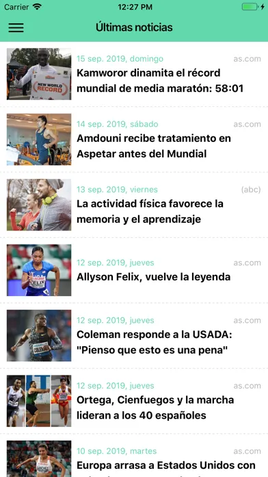 QuieroCorrer Screenshots
