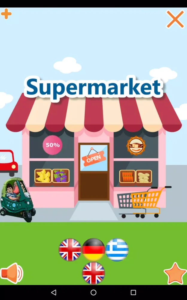 Capturas de tela do Supermarket - Learn & Play