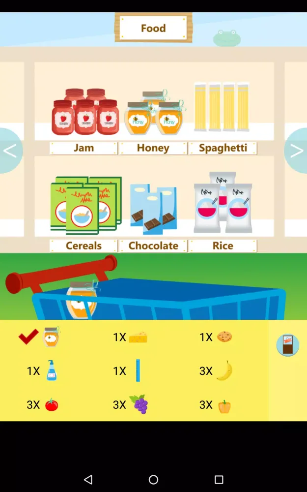 Capturas de tela do Supermarket - Learn & Play