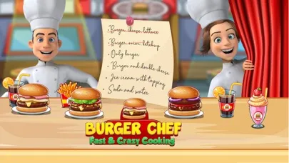 Tangkapan skrin Burger Chef – Restaurant Games