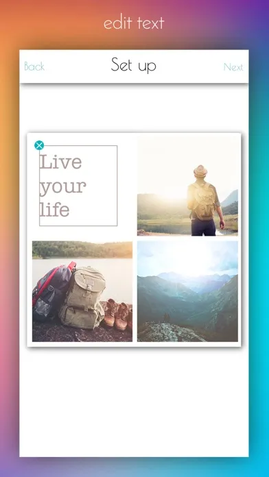 Collage Design – Photo Editor Screenshots