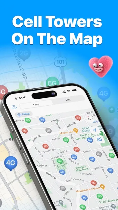 Zrzuty ekranu Cell Tower Locator 5G Finder
