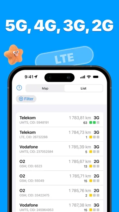 Zrzuty ekranu Cell Tower Locator 5G Finder