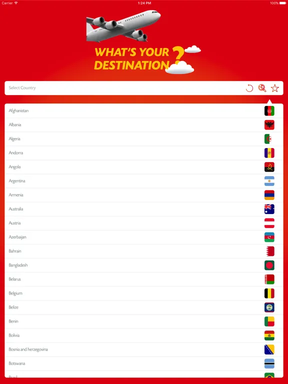 Zrzuty ekranu Alfa Roaming iPad 