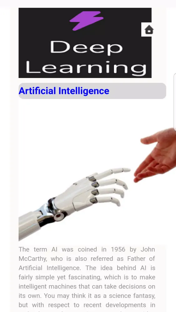 Deep Learning Tutorials Screenshots