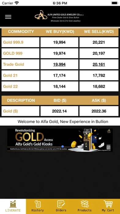 Alfa United Gold应用截图