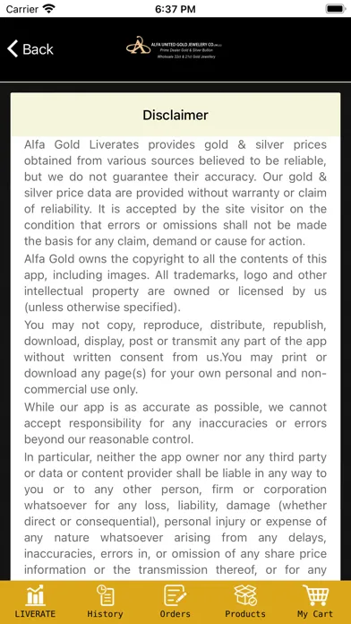 Alfa United Gold应用截图