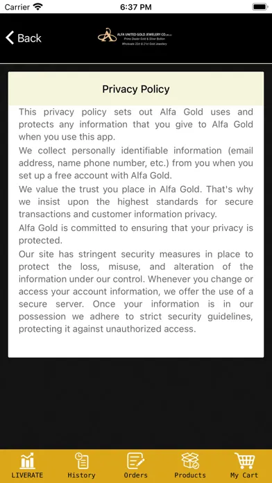 Alfa United Gold应用截图