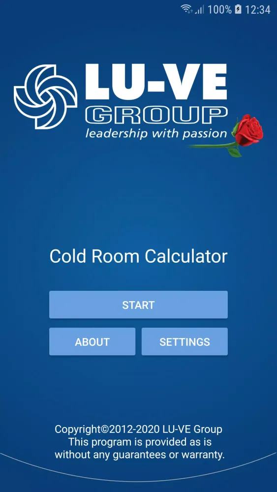 Cold Room Calculator Screenshots