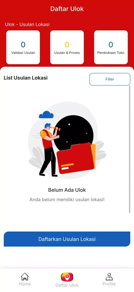 Tangkapan layar ALFA Franchise