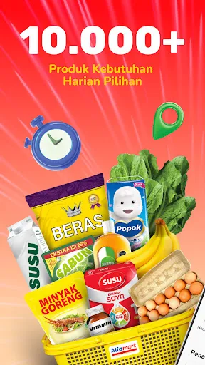 Capturas de pantalla de Alfagift: Buy Groceries Online