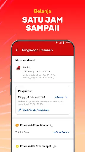 Capturas de pantalla de Alfagift: Buy Groceries Online