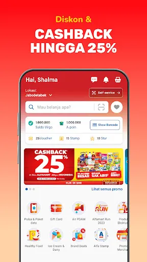 Capturas de pantalla de Alfagift: Buy Groceries Online