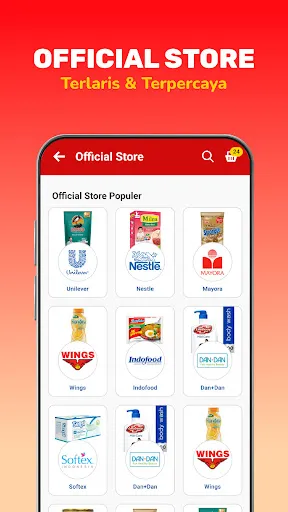Capturas de pantalla de Alfagift: Buy Groceries Online