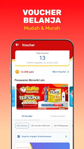 Capturas de pantalla de Alfagift: Buy Groceries Online