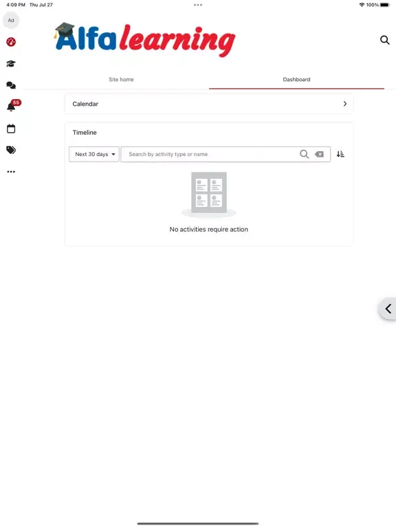 Alfa Learning iPad  स्क्रीनशॉट
