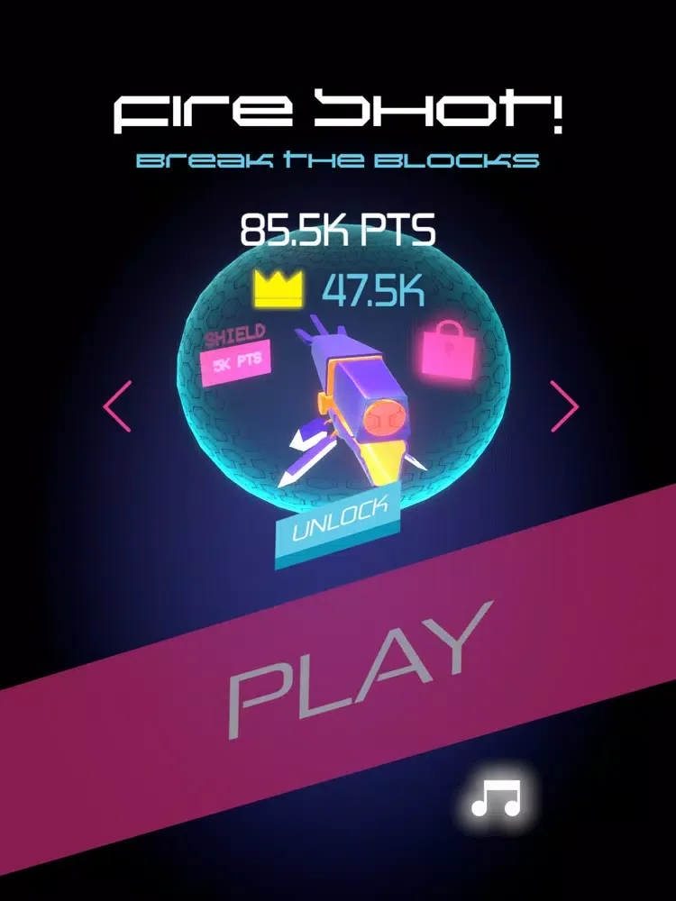 Capturas de pantalla de Fire Shot! : Break The Blocks iPad 