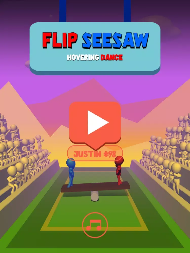 Flip Seesaw : Hovering Dance iPad  Screenshots