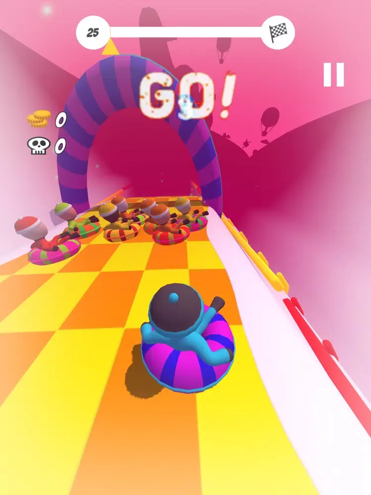 Snoube Racing : Frozen Rings iPad  स्क्रीनशॉट