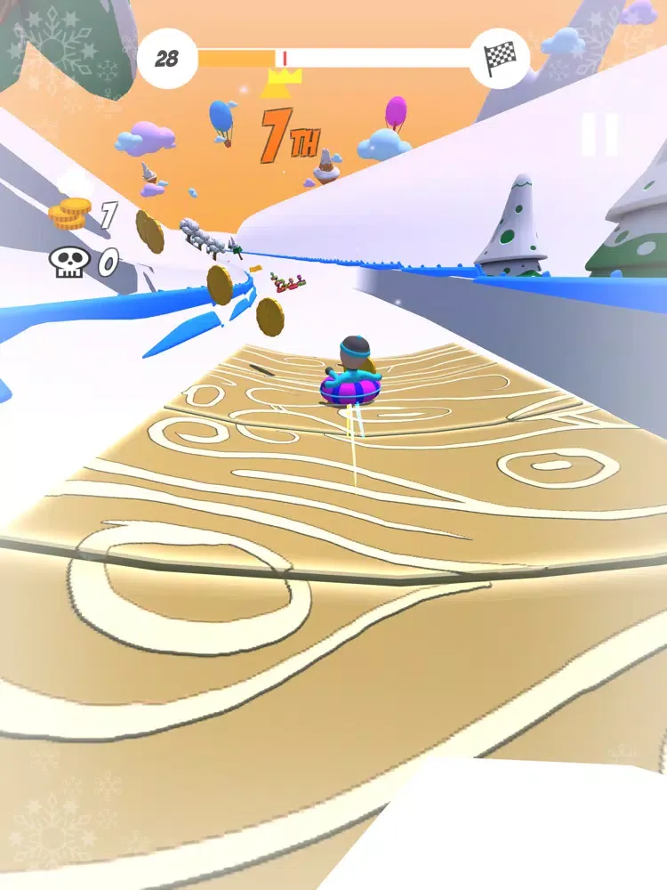 Snoube Racing : Frozen Rings iPad  स्क्रीनशॉट