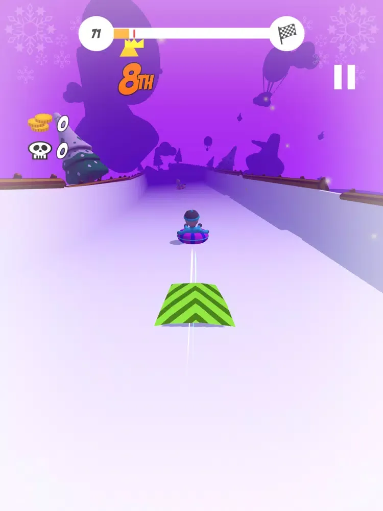 Snoube Racing : Frozen Rings iPad  स्क्रीनशॉट