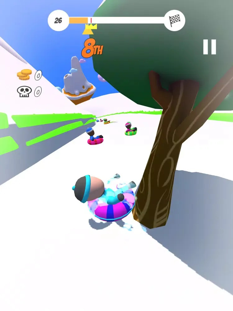 Snoube Racing : Frozen Rings iPad  स्क्रीनशॉट