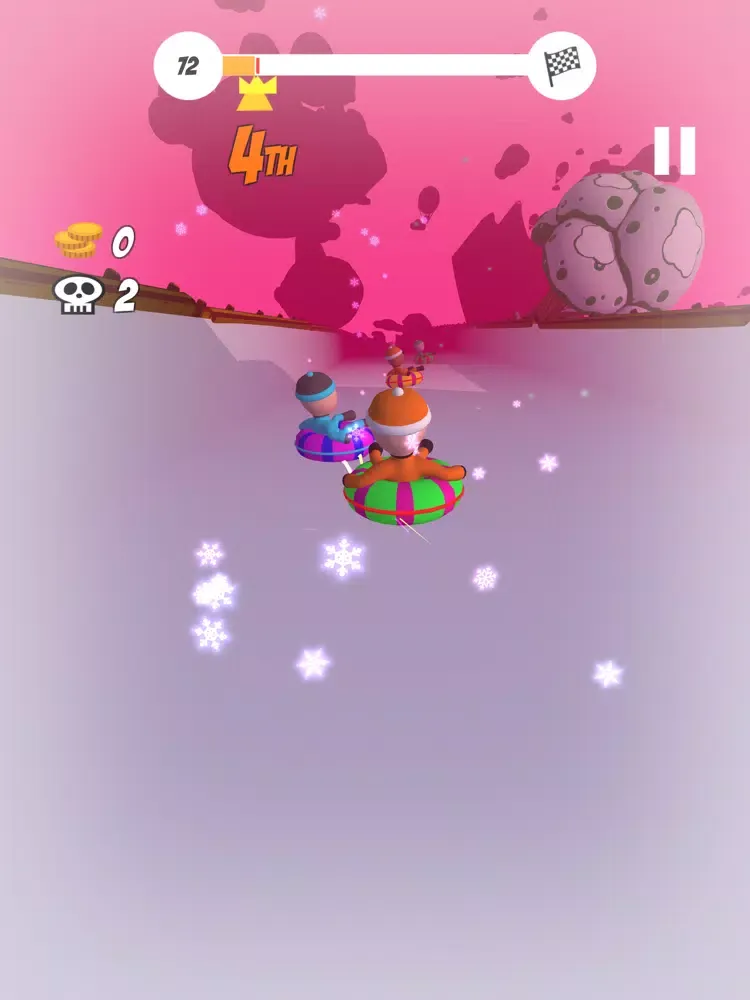 Snoube Racing : Frozen Rings iPad  स्क्रीनशॉट