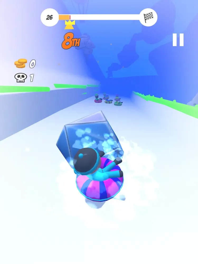 Snoube Racing : Frozen Rings iPad  स्क्रीनशॉट