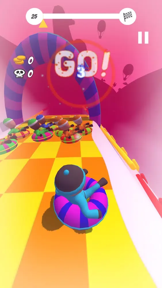 Snoube Racing : Frozen Rings स्क्रीनशॉट