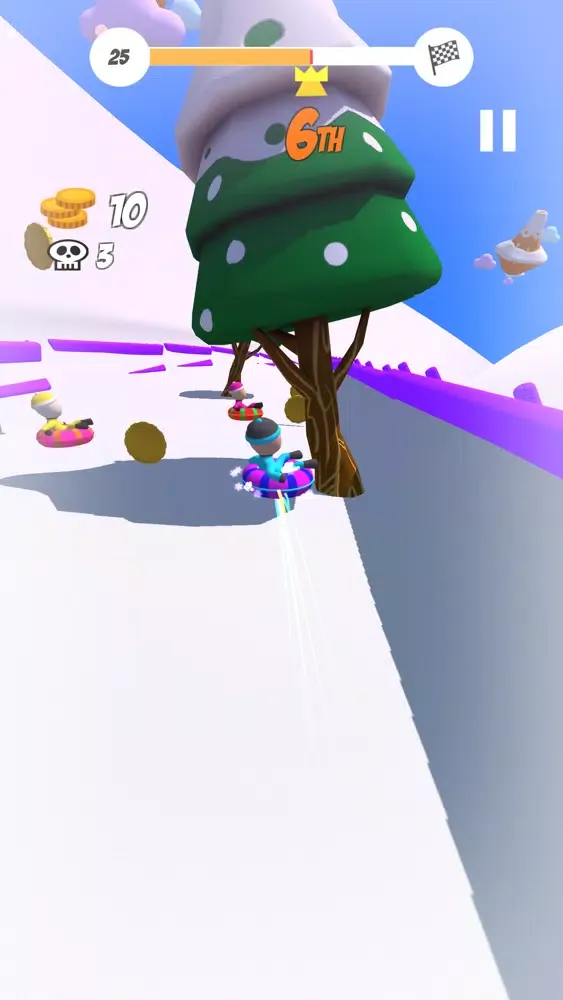 Snoube Racing : Frozen Rings स्क्रीनशॉट