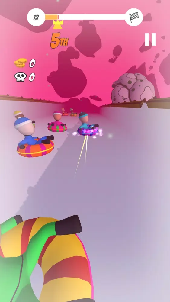 Snoube Racing : Frozen Rings स्क्रीनशॉट
