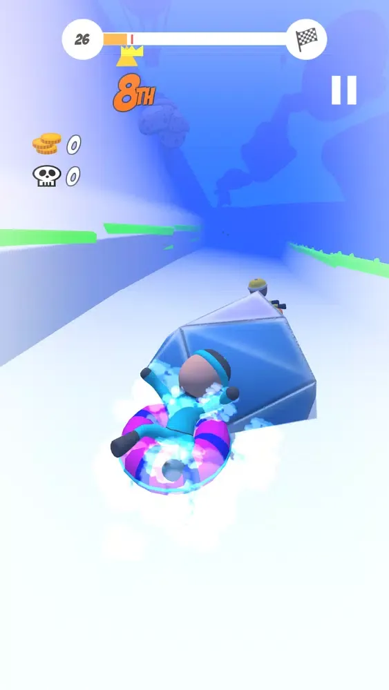 Snoube Racing : Frozen Rings स्क्रीनशॉट