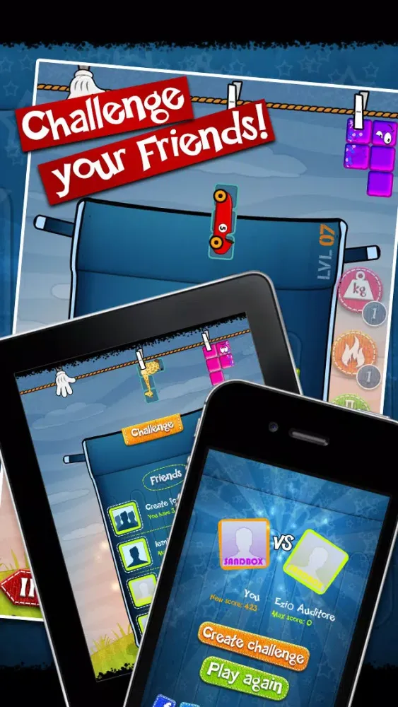 Captures d'écran de Bin Trix: Challenge your Friends!