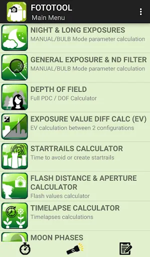 FotoTool - Photographer Tools Screenshots