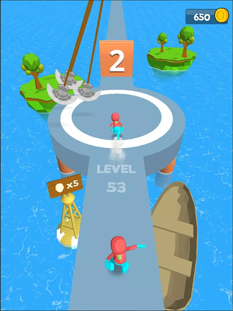 Island Run 3D iPad  スクリーンショット