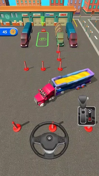 ภาพหน้าจอของ Parking Zone 3D