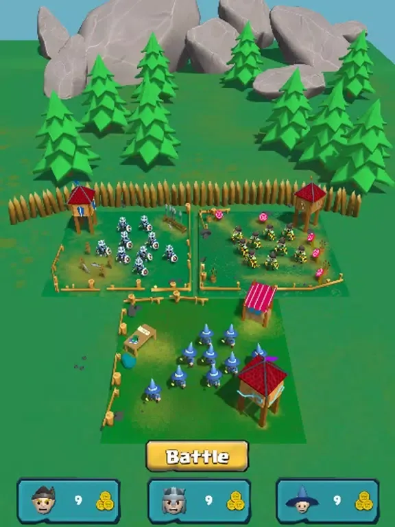 Idle War! iPad  스크린샷